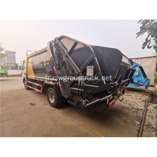 Dongfeng 6cbm camion de compression des ordures